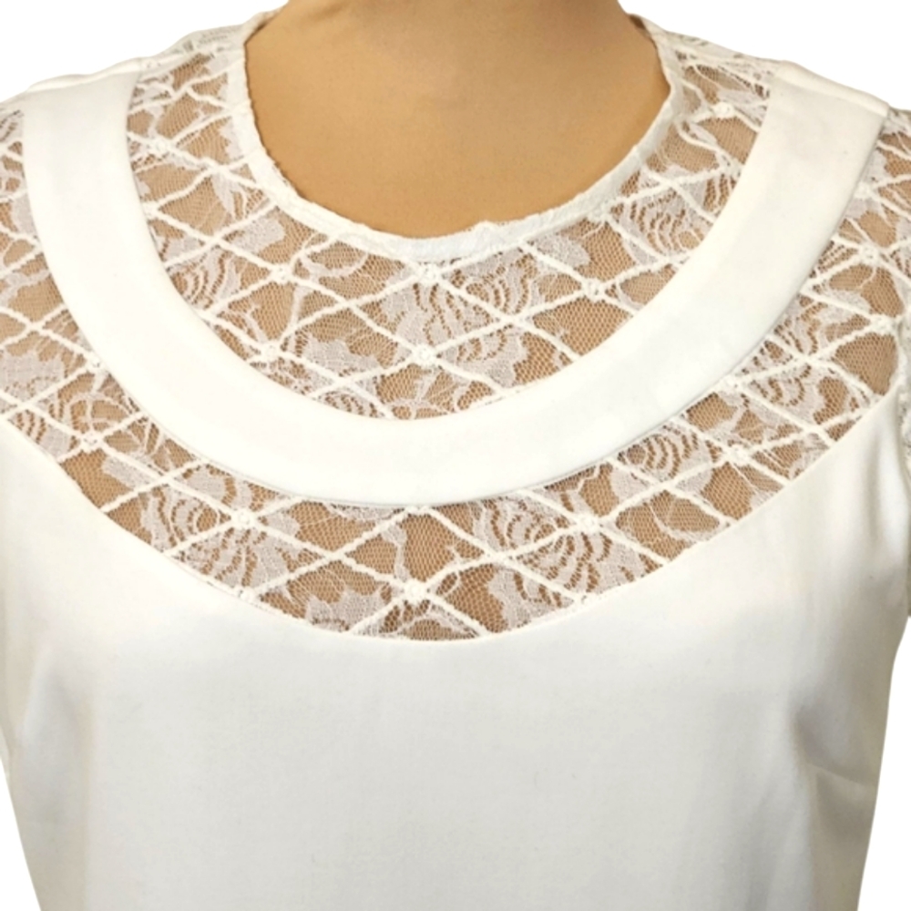 SANDRO PARIS Short Sleeve A-line Cocktail Dress - Size M - Picture 3 of 12